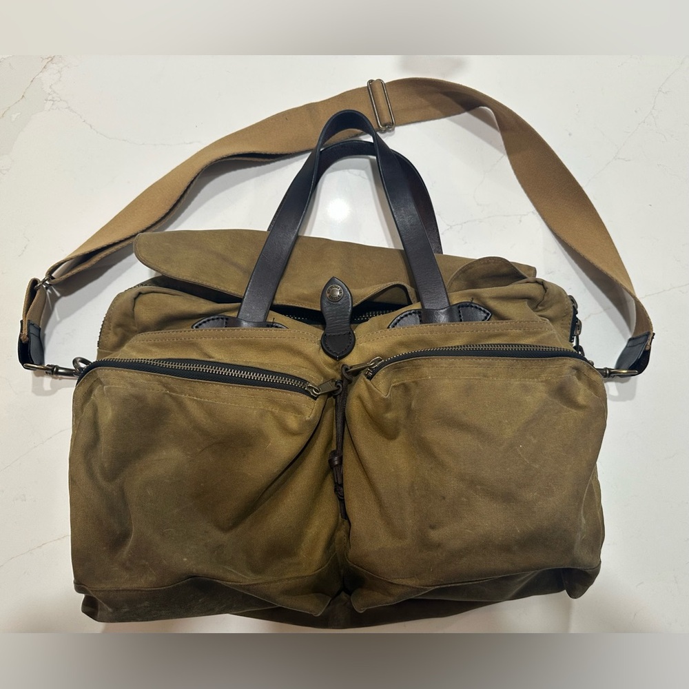 Filson 24 Hour Tin Cloth Briefcase